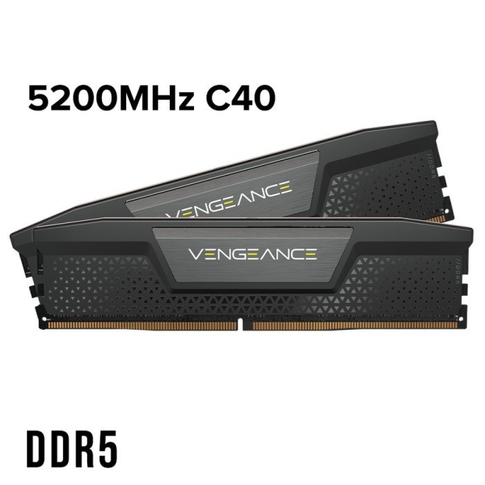 CORSAIR VENGEANCE DDR5 64GB (2x32GB) 5200MHZ - CMK64GX5M2B-5200C40