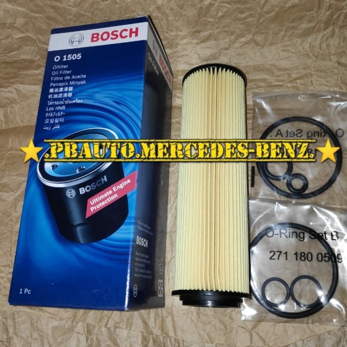 Filter Oli m271 w203 w211 (Kompressor) BOSCH Mercedes Benz Merk Bosch