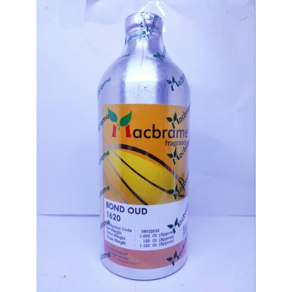 Macbrame - BOND OUD | Bibit parfume murni segel pabrik kemasan 500 ML/1 KG - James Bond No 9