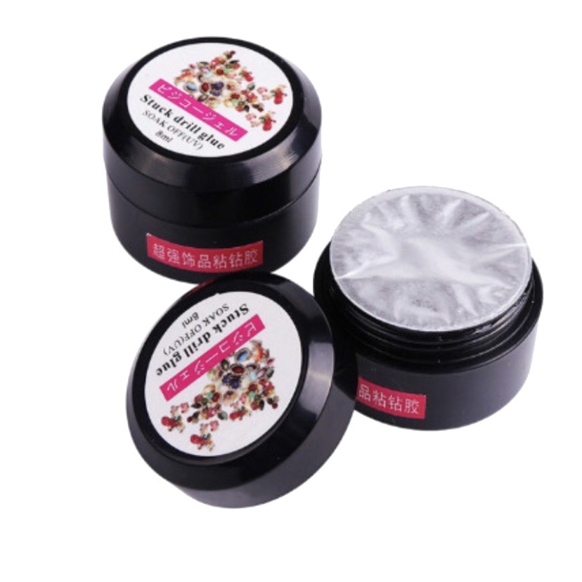 Lem Nail Art Glue Lem Aksesoris  Nail Art  Cepat Kering Murah