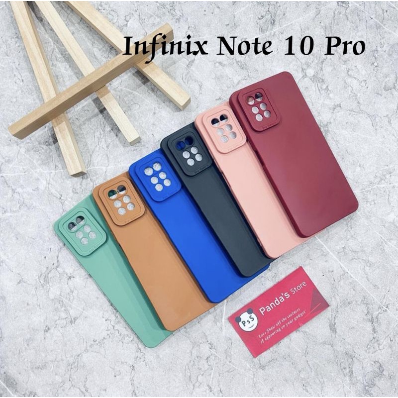 Softcase Pro Camera Infinix Note 10 Pro Candy Case Full Color 3D Silikon TPU