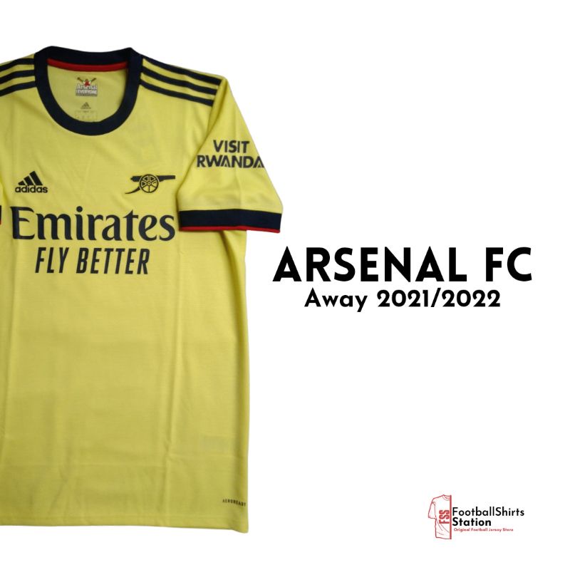 Jersey Arsenal FC Away 2021/2022 Size L Original Adidas