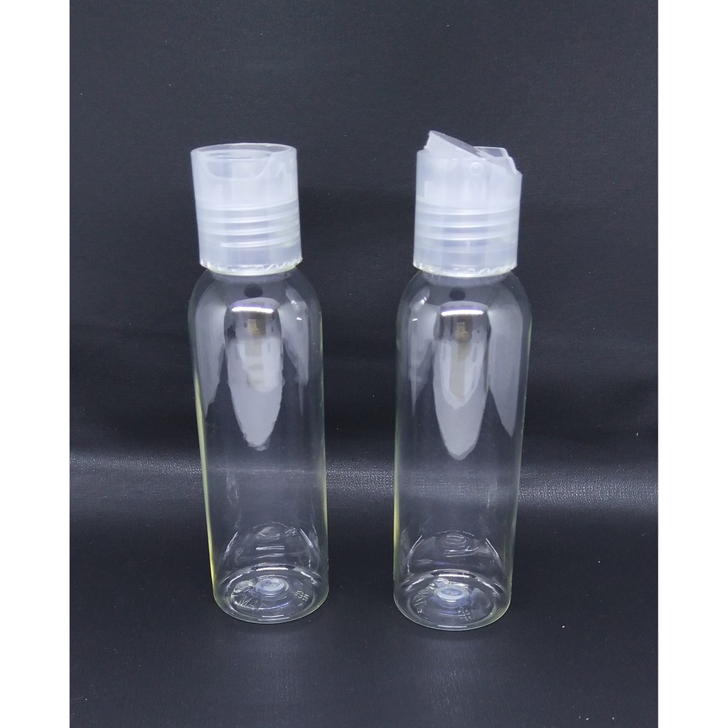 Botol Plastik 100 ml Plastik - Botol Isi Ulang Plastik PET Presstop