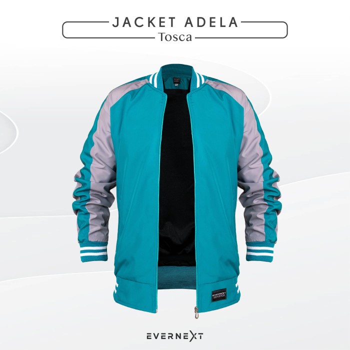 jaket wanita  JAKET HARIAN PRIA WANITA JAKET VARSITY BASEBALL WATERPROOF ANTI AIR - TOSCA, M kirim h