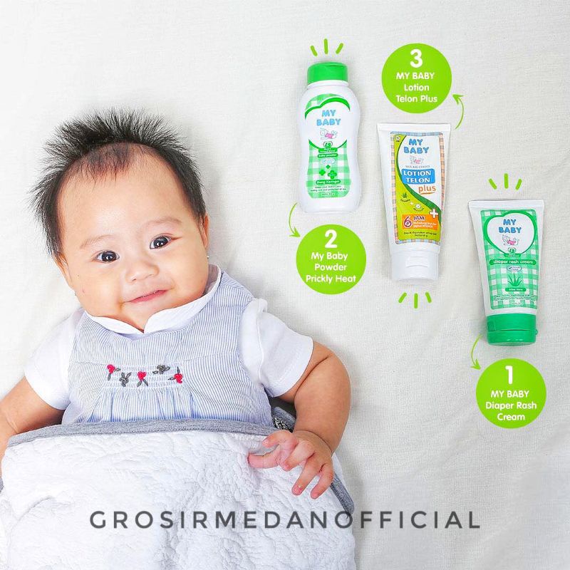 MY BABY LOTION TELON PLUS - MENGHANGATKAN DAN MELINDUNGI DARI GIGITAN SERANGGA HINGGA 6 JAM