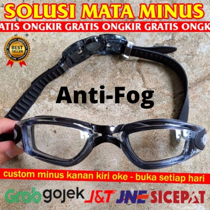 Kacamata Renang Kacamata Renang Minus Myopia -1.5 sd 8 With Box - Minus 8(C3T6) Kacamata Renang Anti