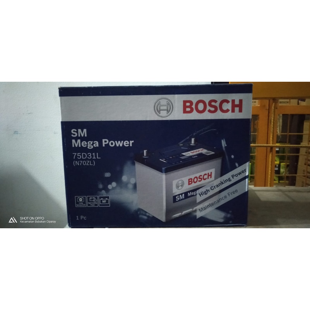 AKI MOBIL GENSET BATERAI BOSCH N70ZL/75D31L/N 70ZL