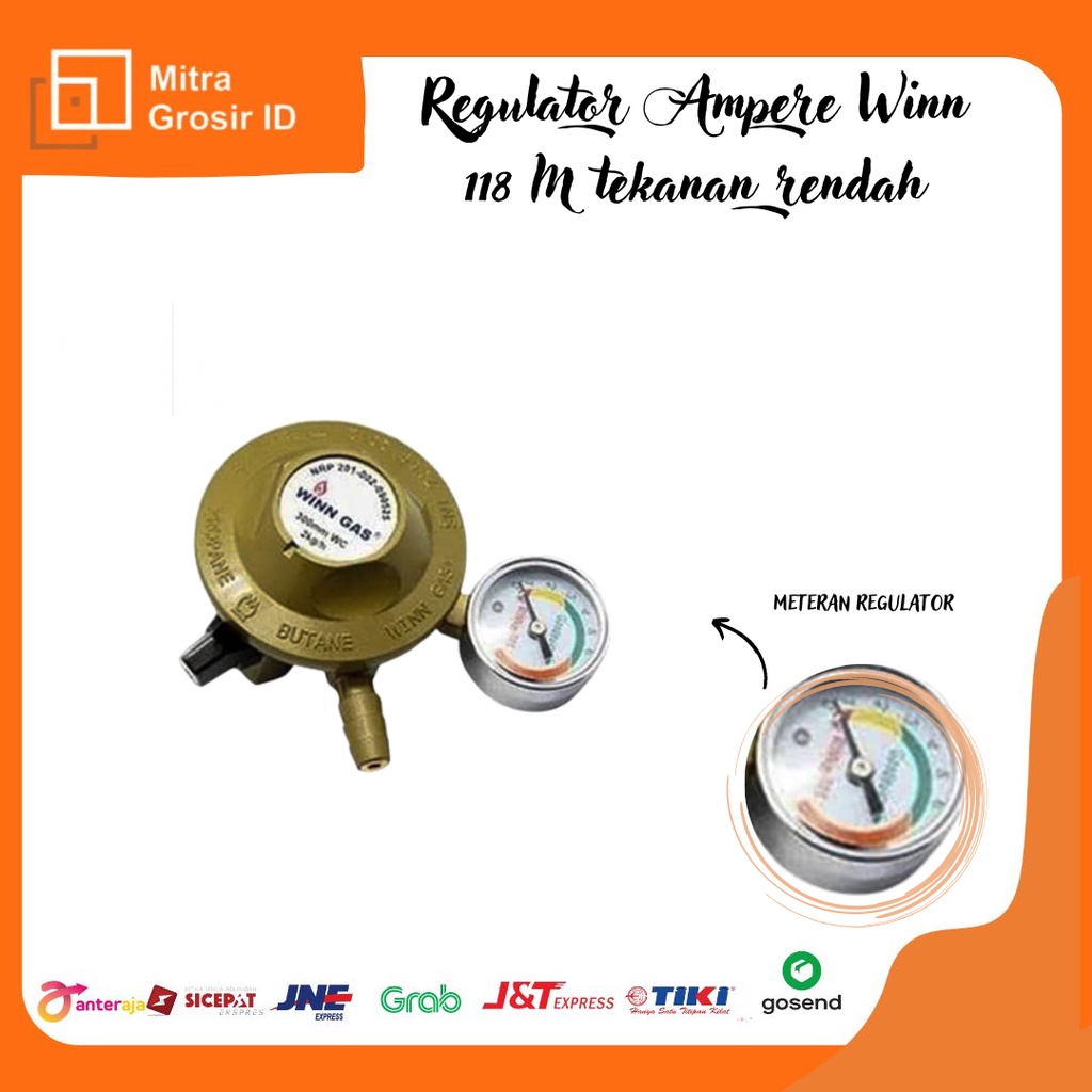 Regulator Ampere WINN 118 M Tekanan Rendah