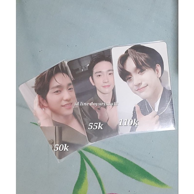 PHOTOCARD PARK JINYOUNG GOT7 PC Jinyoung GOT7 Call My Name Official