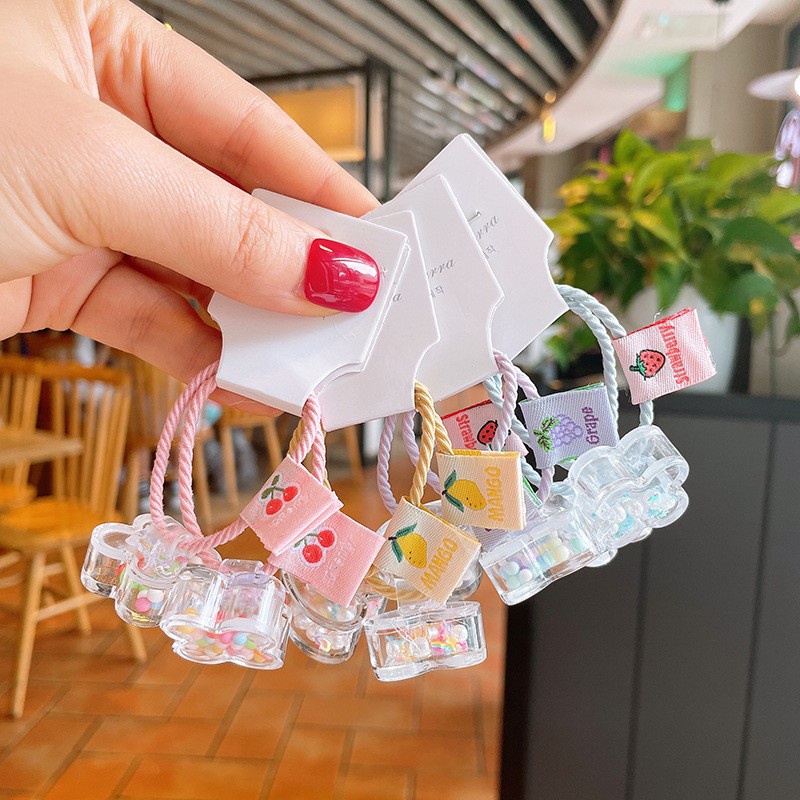 (1psg) Set Ikat rambut | Pita Karet Rambut | bayi anak import perempuan aksesoris catalog JYRF FD