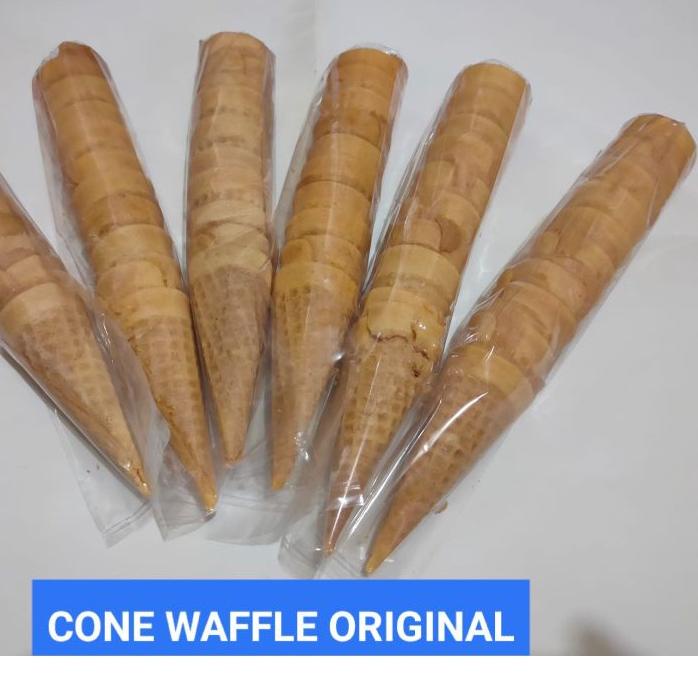 

Stok terbaru 50 PCS CONE ICE CREAM ORIGINAL WAFER CONELLO RENYAH murah