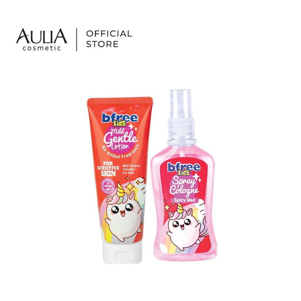 Bfree Kid's Day Out Set! Packages [ Bundle Hemat Bfree Kids Lotion &amp; Bfree Kids Cologne ]