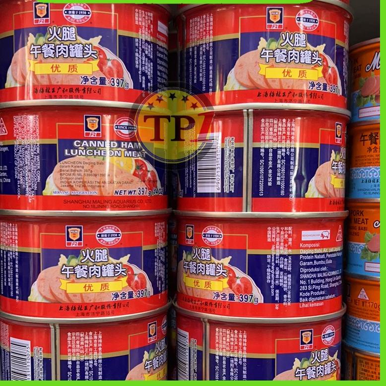 

KodeK0w0V--HAM MALING TTS PREMIUM 397GR / LUNCHEON MEAT PREMIUM / NON HALAL