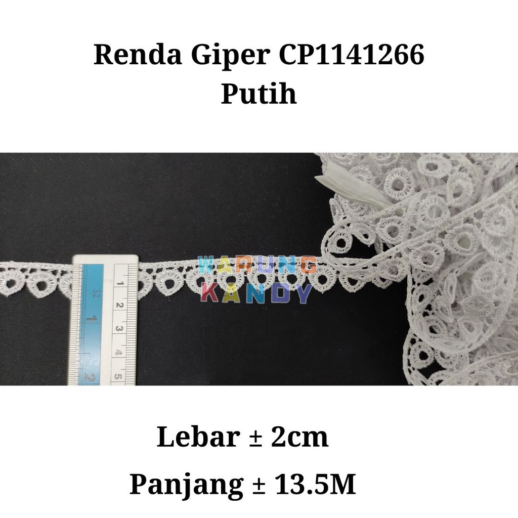 Renda Giper CP1141266 Putih