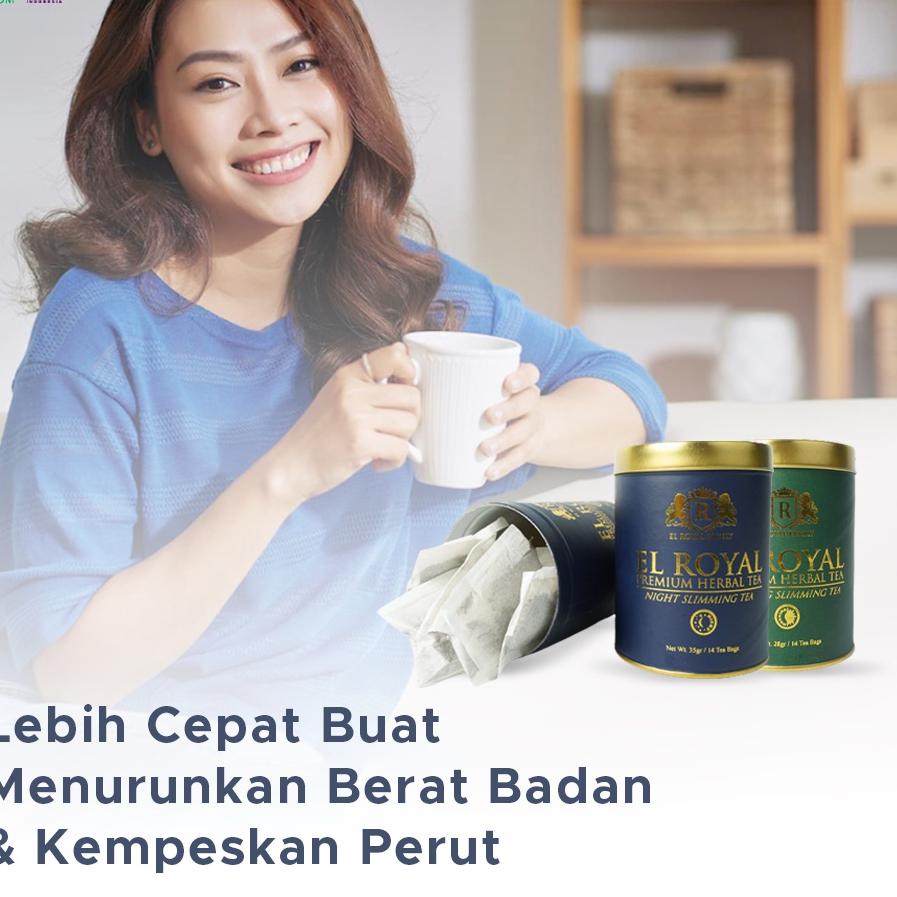 

Terbaru dan terlaris 1 Paket El Royal Premium Herbal Tea - Teh Herbal Untuk Kesehatan murah
