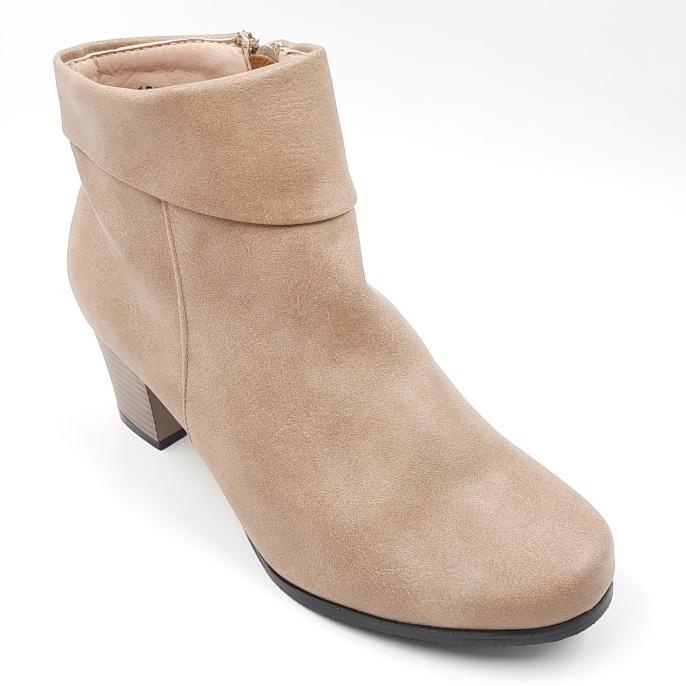 Laviola Shoes - Sepatu Boots Wanita - 1505 LSK - COFFEE