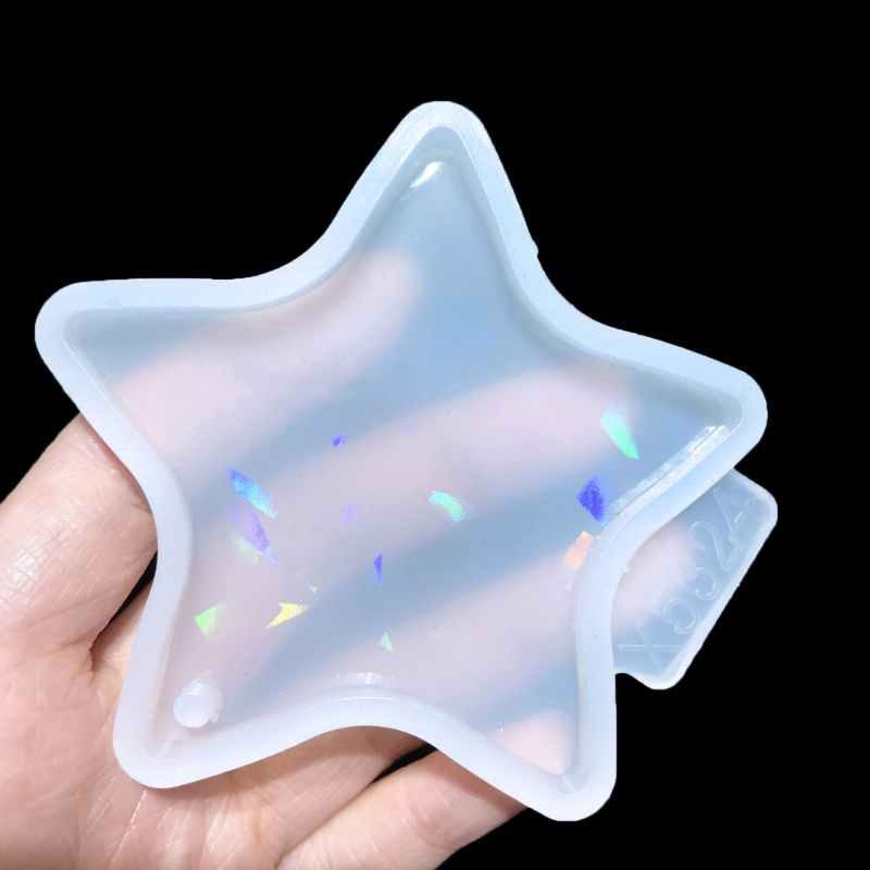 SIY Light and Shadow Keychains Mold DIY Epoxy Craft Necklace Earrings Jewelry Mold