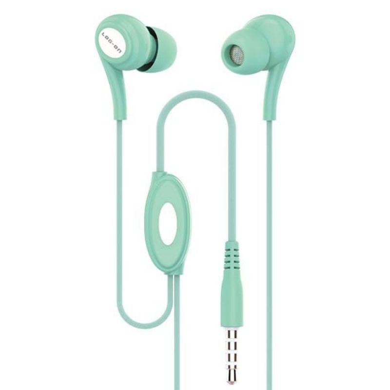 earphone logon hf501 soft candy2 full sound hf headset handsfree roxy