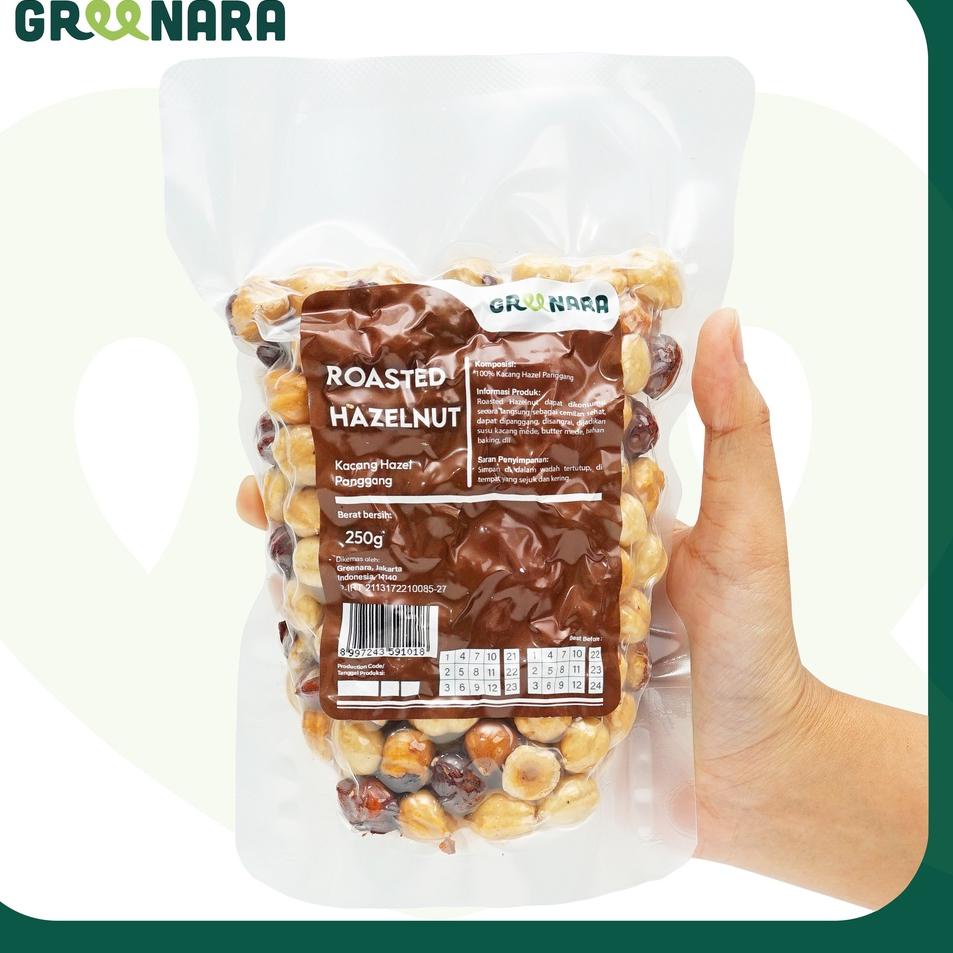 

Limited - Roasted Natural Hazelnut 250gr / Kacang Hazelnut Panggang 250 gram ✔