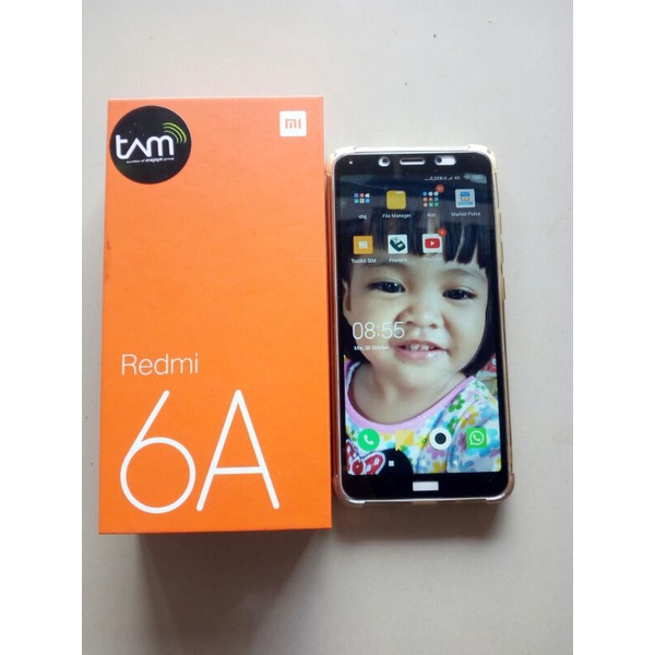 Xiaomi Redmi 6A Mulus Second Ram 2/16 Like New