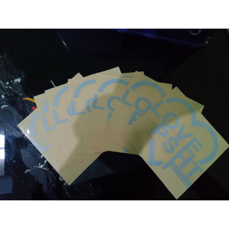 

stiker psht Reflektif /stiker psht cutting timbul