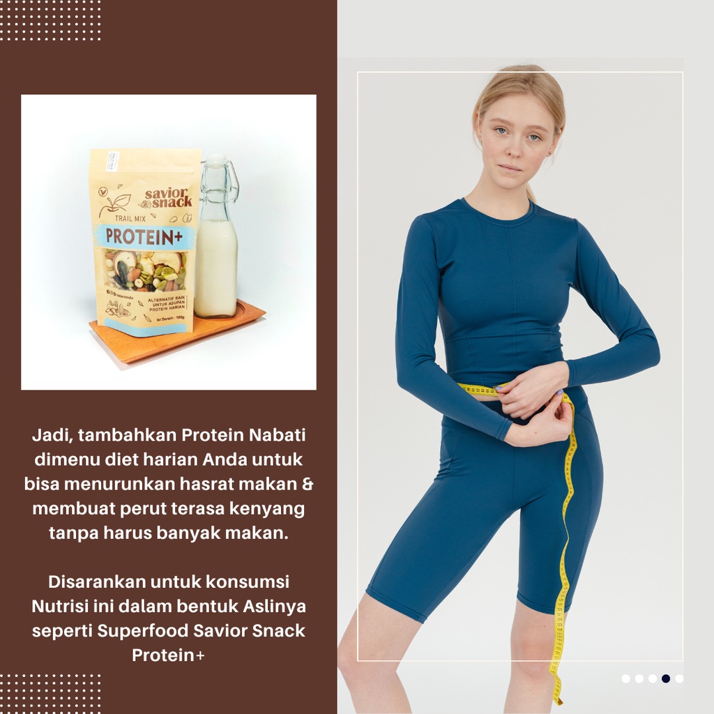 Cemilan Diet Rendah Kalori dan Rendah Gula SAVIOR SNACK PROTEIN+ Makanan Pengganti Nasi Untuk Diet Alternatif Baik Untuk Asupan Protein Harian