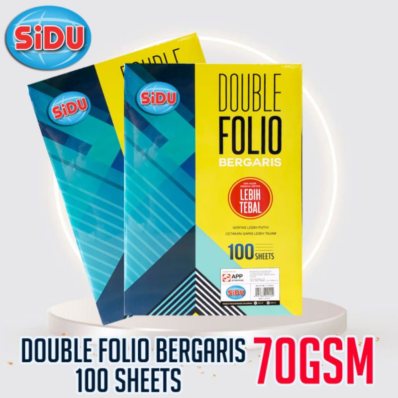 

Double Folio Sidu atau Sinar Dunia 1 pack
