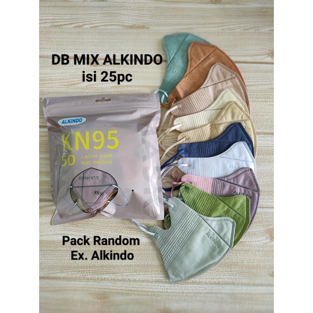 MIX WARNA Duckbill ALKINDO ECER ISI 25PC