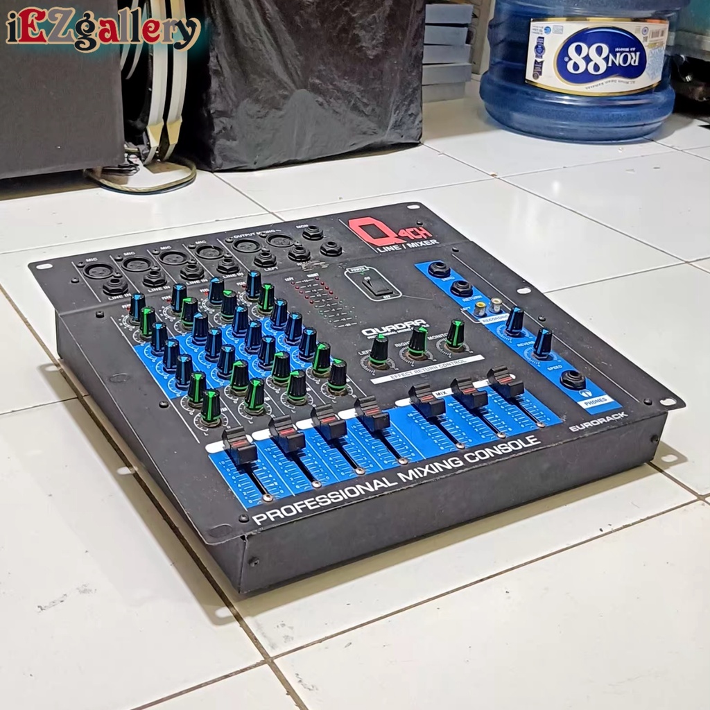 Mixer Quadra 4 chanel second normal original siap pakai
