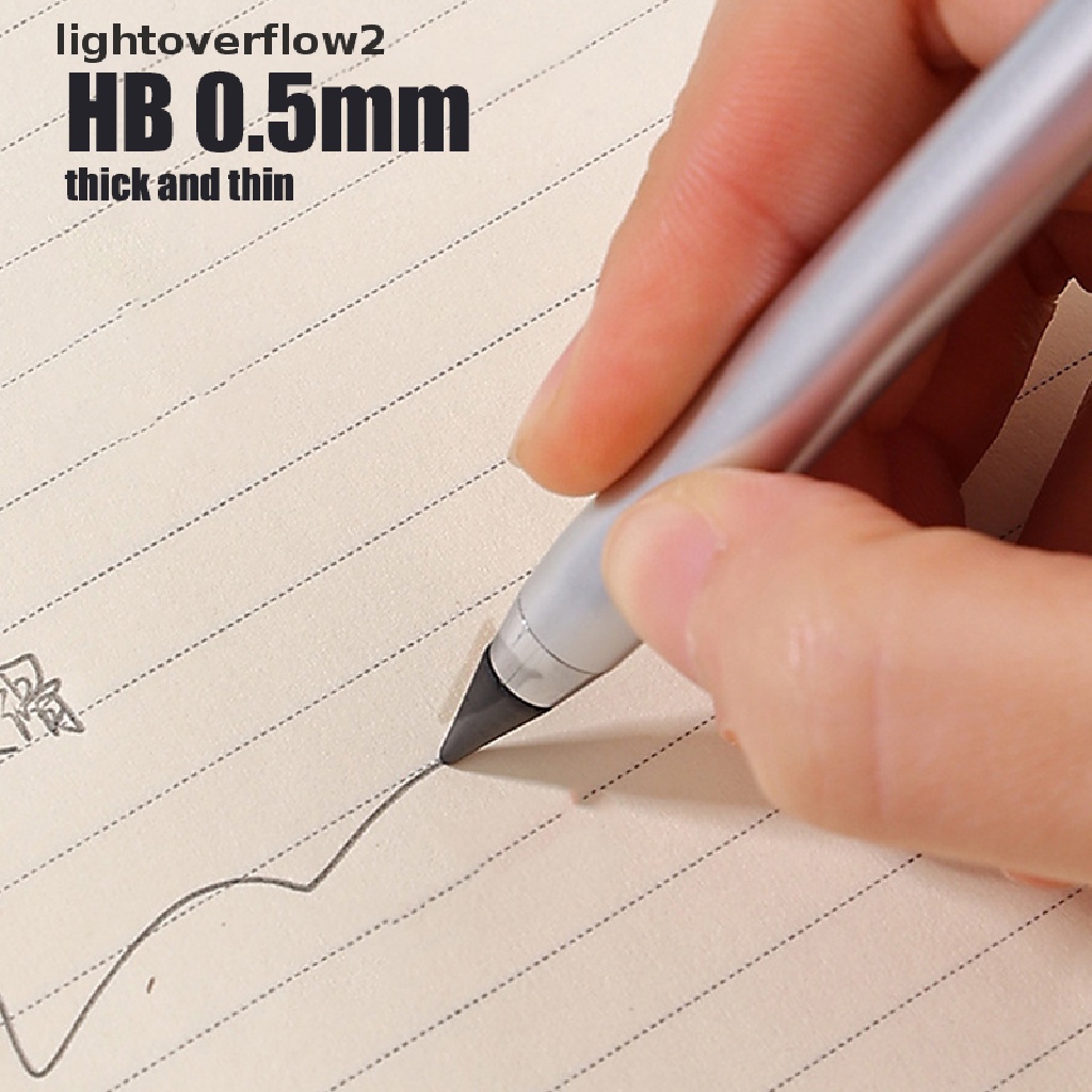 (lightoverflow2) Pensil HB Tanpa Tinta Tahan Lama Untuk Menulis / Sketsa