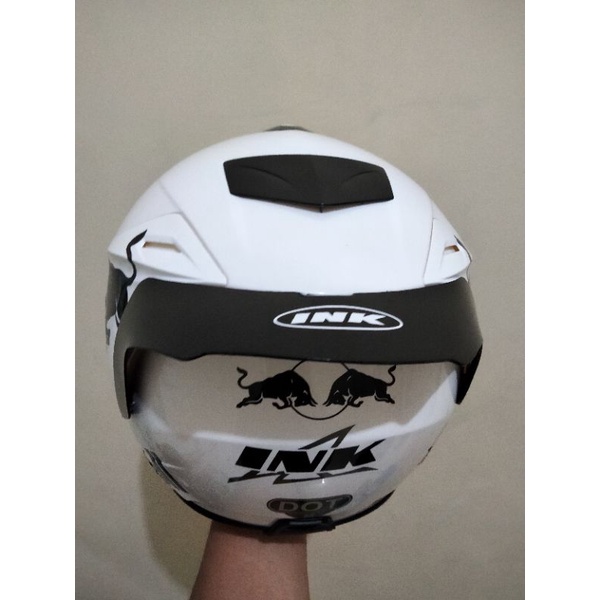 spoiler helm ink dynamik hitam glossy