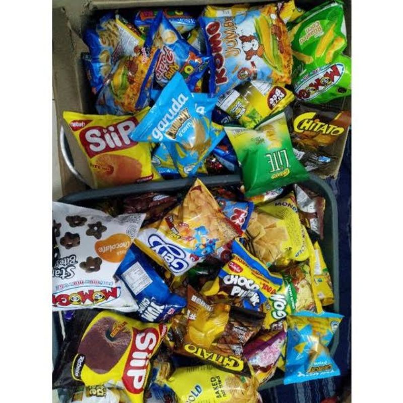 

1 snack renceng + 2x serok + bonus