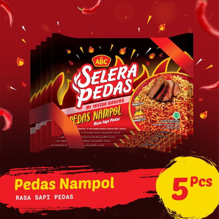 

TERBARU Selera Pedas Nampol (5 Pcs)