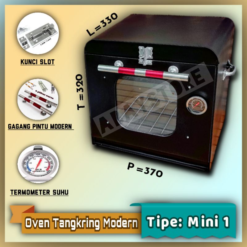 Oven Tangkring temperatur, oven kompor temperatur, oven kompor modern.