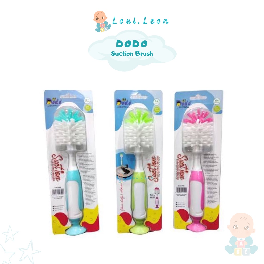 DODO SIKAT BOTOL SUSU l DODO SUCTION CLEANING BRUSH l SIKAT BOTOL DOT l Pembersih Botol Susu