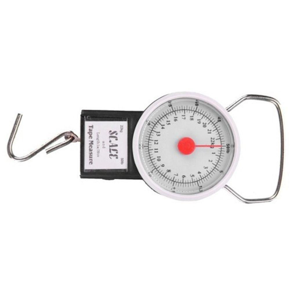 Solighter Digital Dial Luggage Scale Professional Weight Balance Dengan Measuring Tape Timbangan Pancing