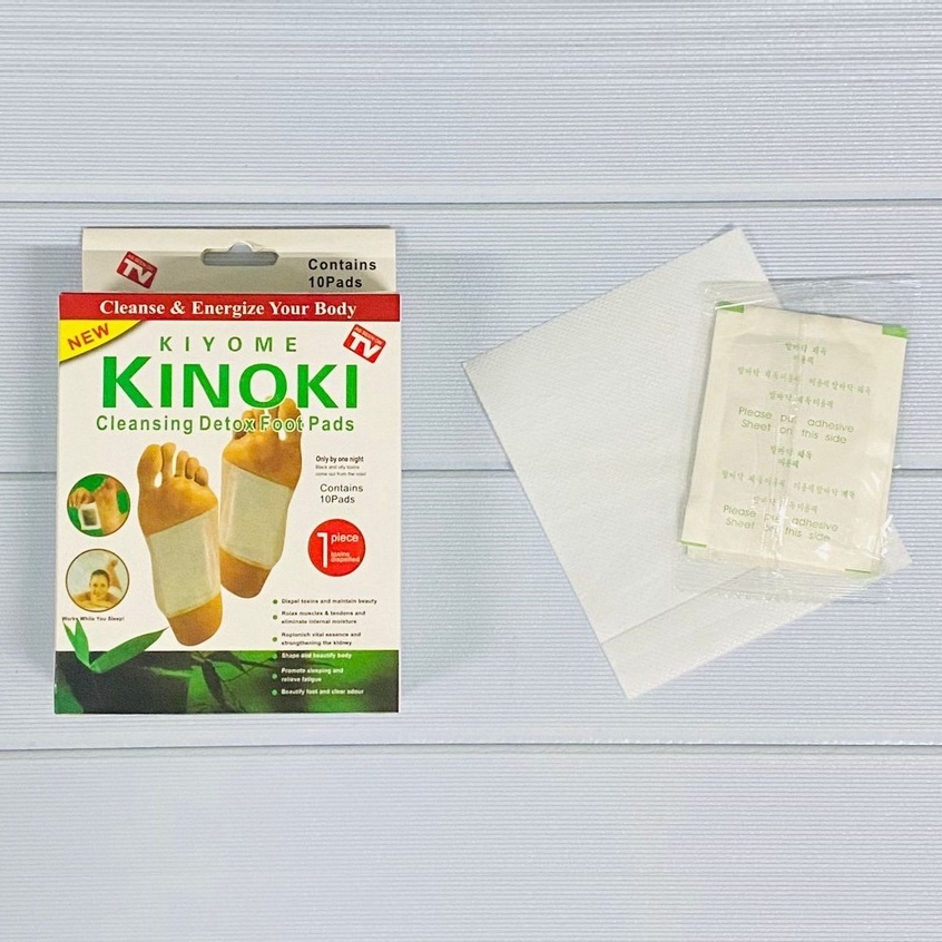 ☀ INDOLAND ☀ 1 Box 10 Pcs Koyo Kaki Kinoki White - Koyo Kaki Kinoki Detox R808