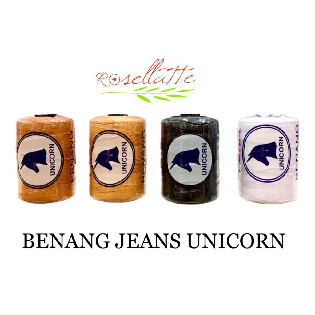 Benang Jahit Jeans Jean Unicorn No.8