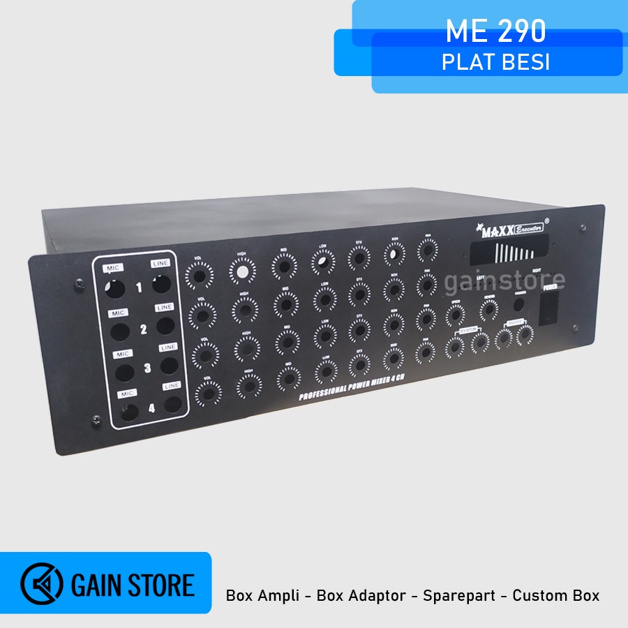 BOX AMPLI AMPLIFIER MIXER MAXX 290 usb
