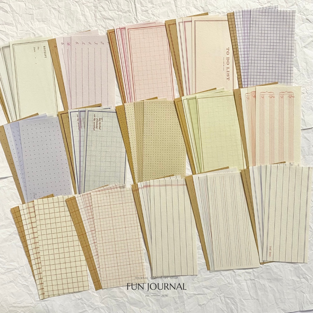 

SERIES OF NOTES PACK UNTUK JOURNAL JURNAL PLANNING PLANNER SCRAPBOOK DIY BUJO