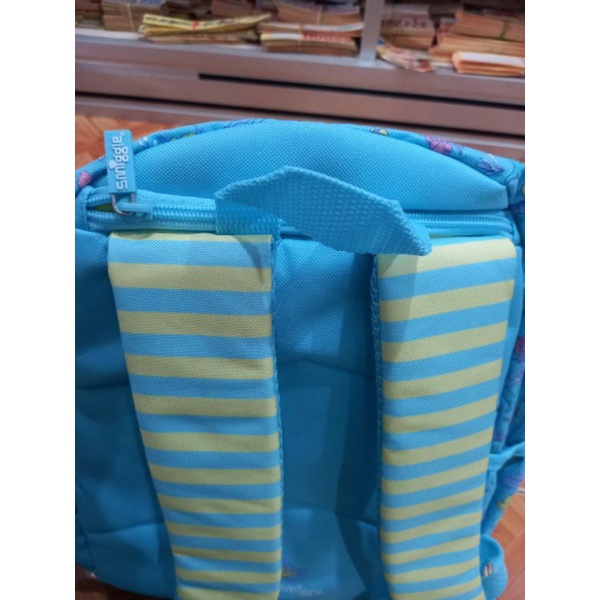 Tas Smiggle Disnep Hoodie Backpack Blue