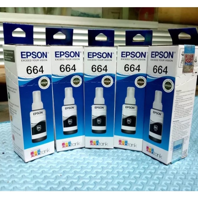 TINTA Epson 664 black original