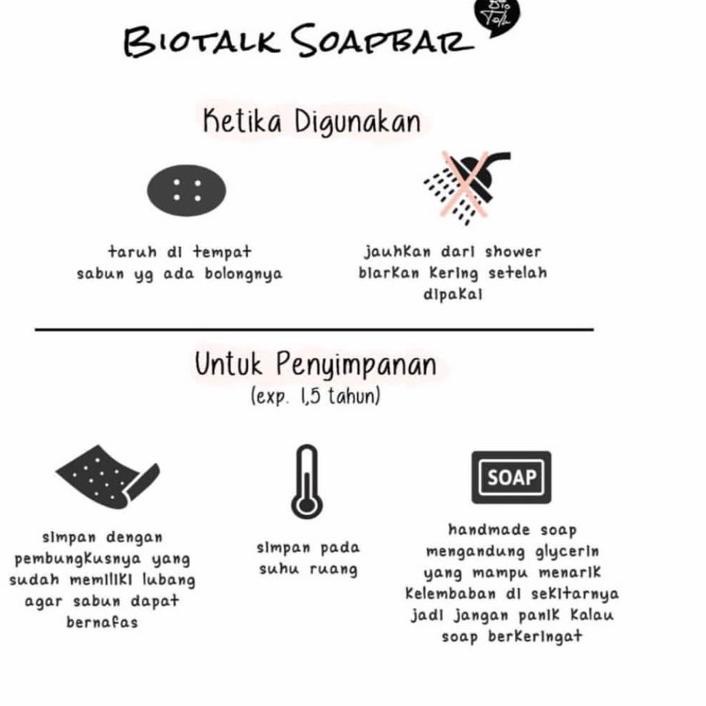 ⭐️ Jendela Kosmetik ⭐️ Biotalk / Bio Talk Sabun Herbal Handmade Soap - Centella Calendula -120 Gr / Sabun Bio talk / Bio Talk Sabun / Sabun Badan / Sabun wajah / Sabun Muka