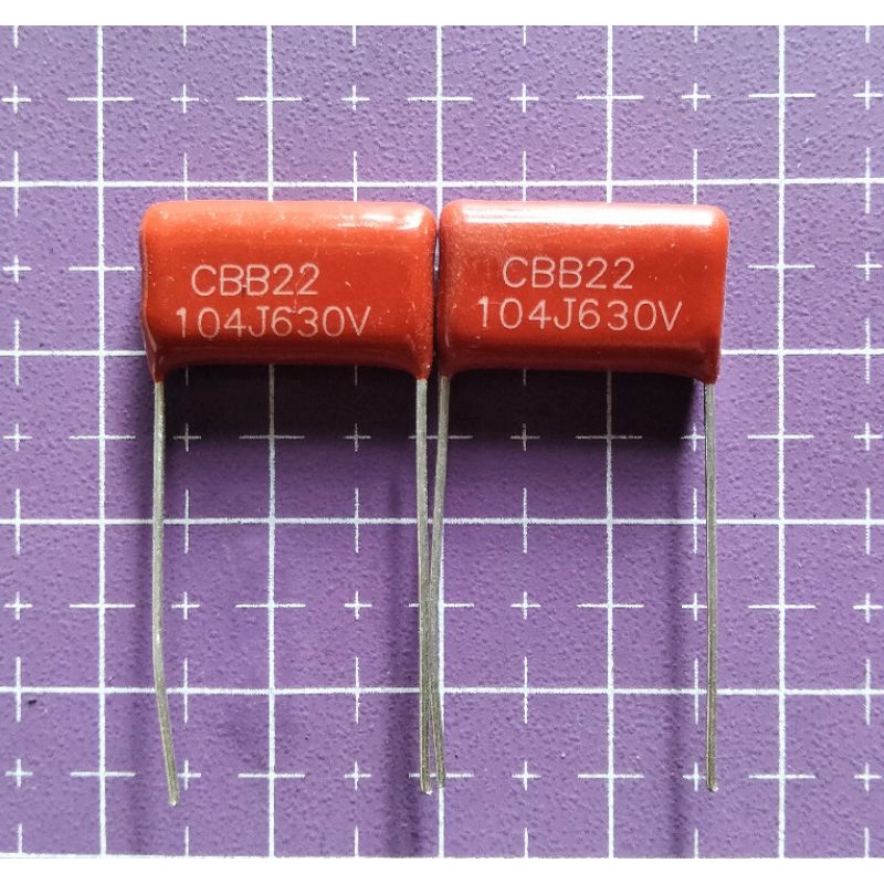 CAPASITOR MILAR 104J 630V