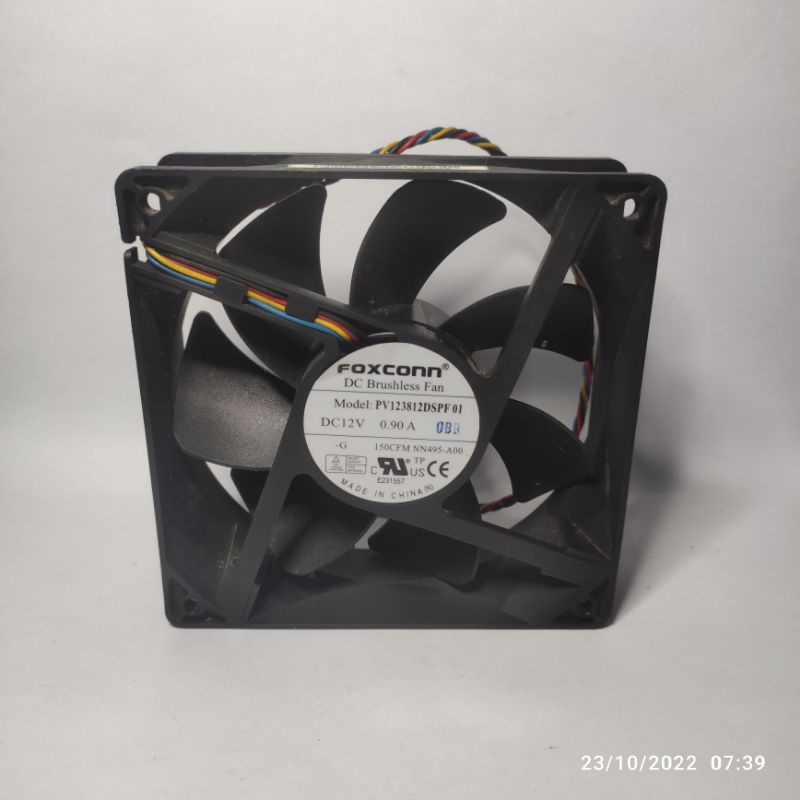 Kipas CPU Foxconn original 12v 12cm