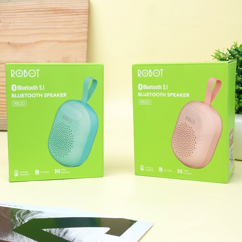 SPEAKER ROBOT TWS RB20 SPEAKER MINI ROBOT RB20 SPEAKER PORTABLE BLUETOOTH SPEAKER MINI