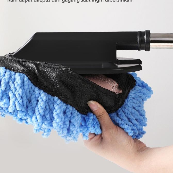 Terbaik.. Kemoceng Mobil Serbaguna Alat Cuci Mobil Duster Telescopic kwalitas oke