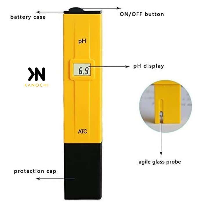 PH Meter PH Digital Tester PH Ukur Alat Pengukur Keasaman Cairan Air