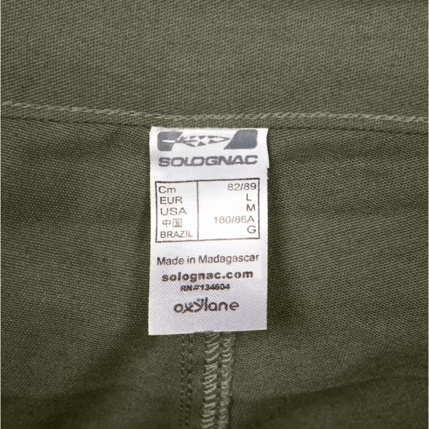 SOLOGNAC ST100 Celana Panjang Pria Untuk Berburu Hunting Trousers