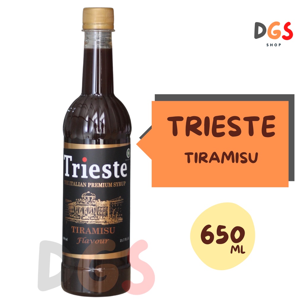 

Syrup Trieste Tiramisu - Sirup Rasa Tiramisu - 650 ml